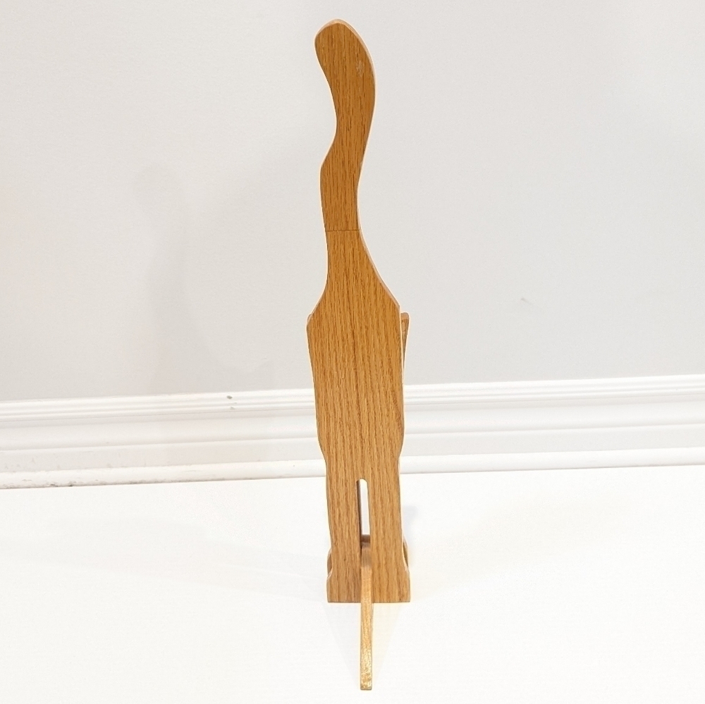 cat wood door stopper 19.5” - Picture 4 of 6